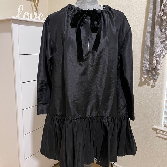 Jonathan Simkhai Dresses & Skirts - SIMKHAI Beautiful Black Women Dress with Velvet Bow